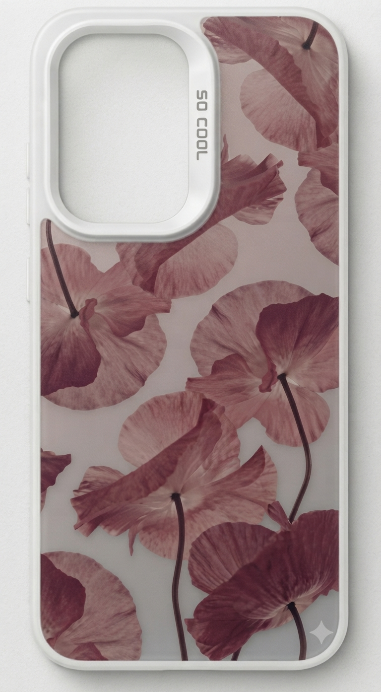 Coque "Pétales de Velours"